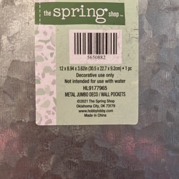 Metal wall hanger - Picture 5 of 5